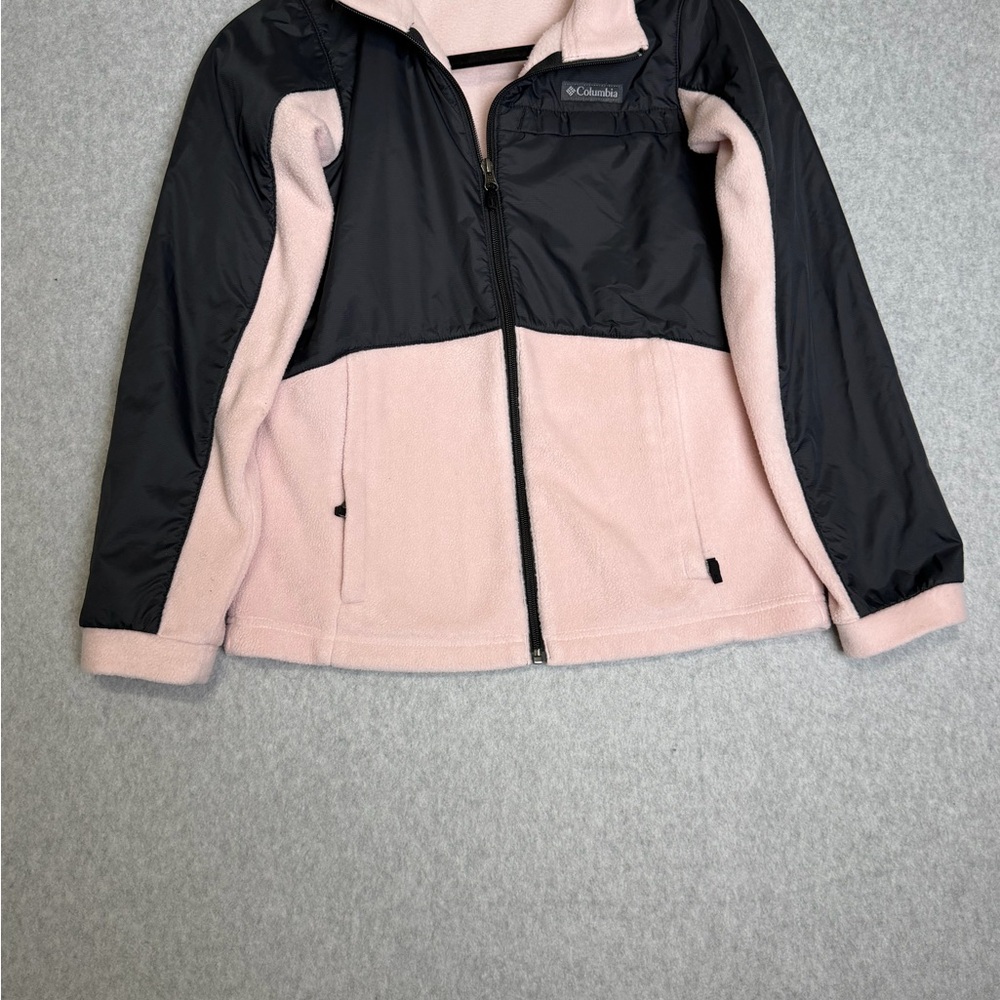 Columbia Kids' Two-Tone Pink and Black Puffer Jacket
